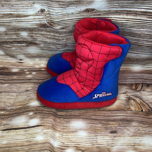 👶🏽 Marvel Spiderman Muscle House Shoes slippers - Picture 4 of 5